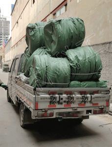 一车矿用注浆泵封孔器打包装车准备发往山西某煤矿！