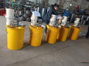 5套煤矿用气动注浆泵发货贵州某煤矿