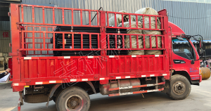 FKZW-260/1.6型囊袋矿用封孔器、pvc瓦斯封孔管发货山西长治某煤矿